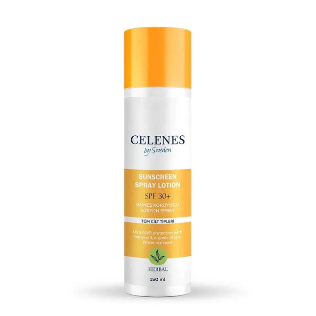 Celenes Herbal Güneş Koruyucu Losyon Sprey Spf30+ 150 ml