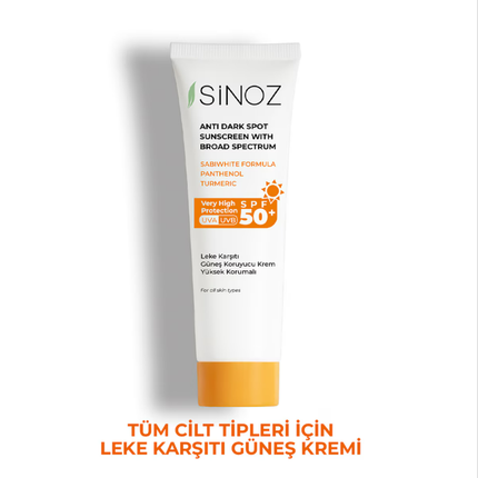Sinoz Spf 50+ Leke Karşıtı Krem 50 ml