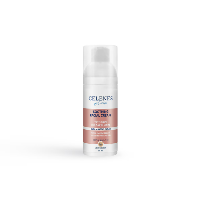 Celenes Cloudberry Yatıştırıcı Yüz Bakım Kremi Kuru ve Hassas Ciltler 50 ml