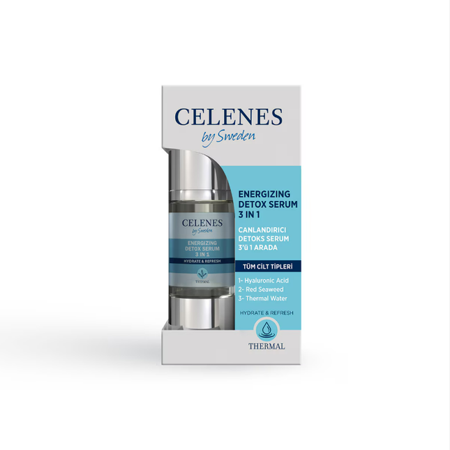 Celenes Thermal Cilt Serumu Canlandırıcı Detox 30 ml