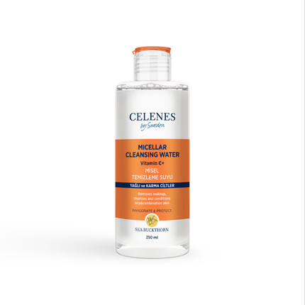 Celenes Sea BuckThorn Micel Temizleme Suyu Yağlı ve Karma Ciltler 250 ml