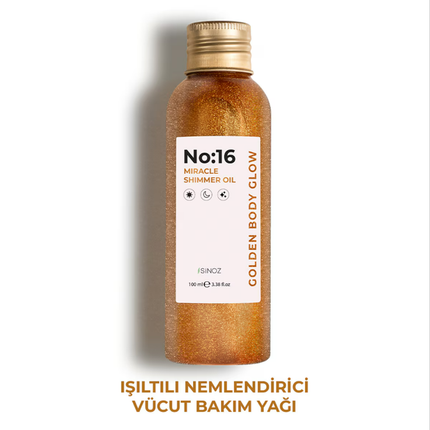 Sinoz No:16 Shimmer Oil 100 ml