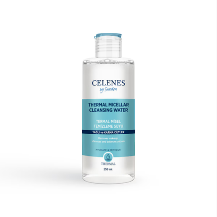 Celenes Thermal Micellar Temizleme Suyu Yağlı ve Karma Ciltler 250 ml