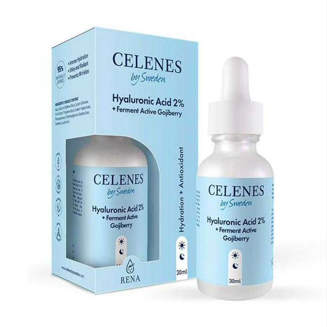 Celenes Hyaluronic Acid + Ferment Active Gojiberry Serum 30 ml