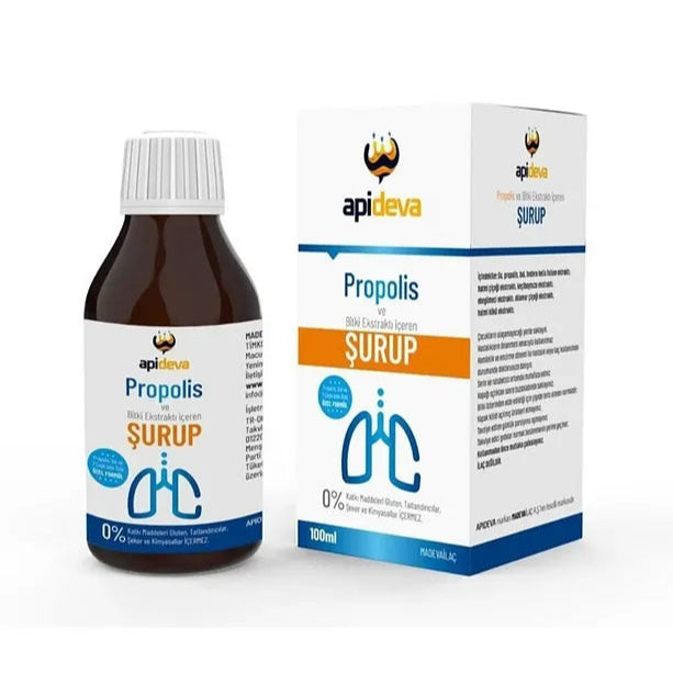 Apideva Propolisli Bitkisel Şurup 100ml